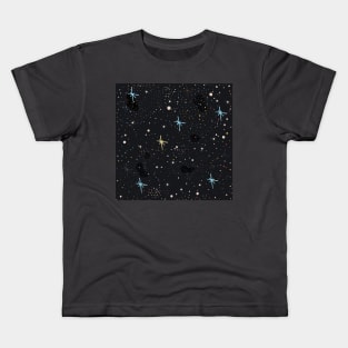 Space Pattern Kids T-Shirt